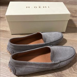 M. Gemi Felize BRAND NEW suede flats. Size 38.5